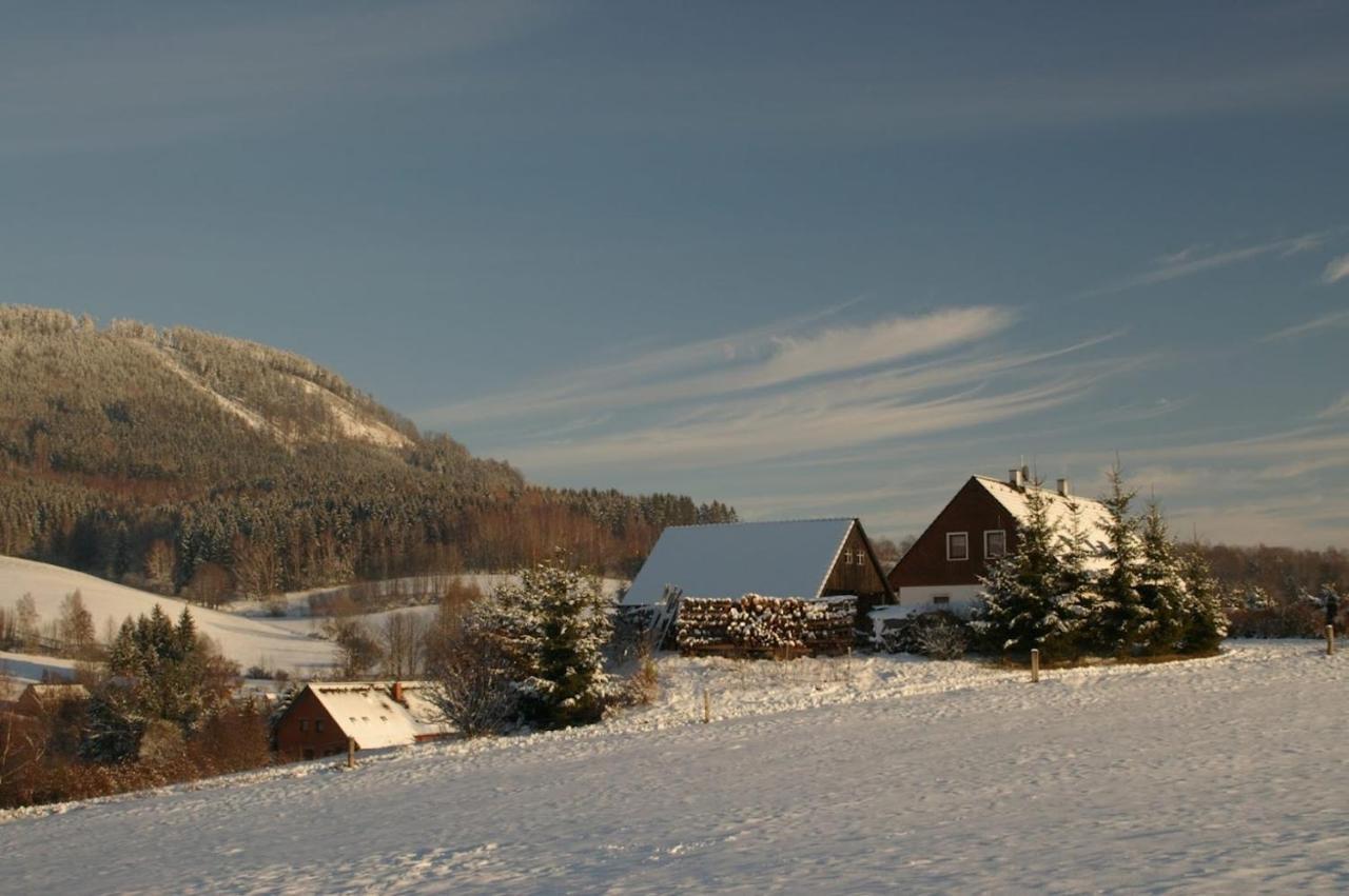 Apartman V Chaloupce Na Vrsku Bernsdorf Esterno foto